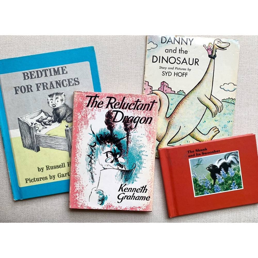 VINTAGE Kids Books - 4 assorted titles